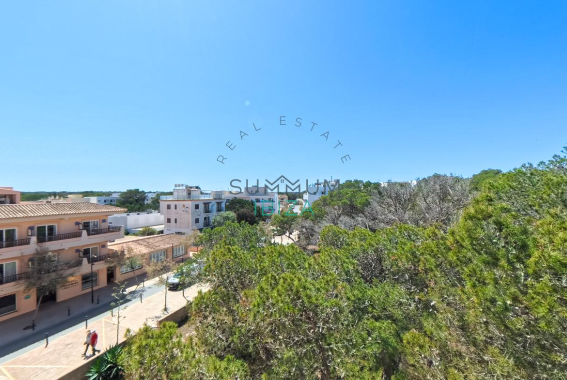Formentera: Estudio acogedor con terraza en Es Pujols