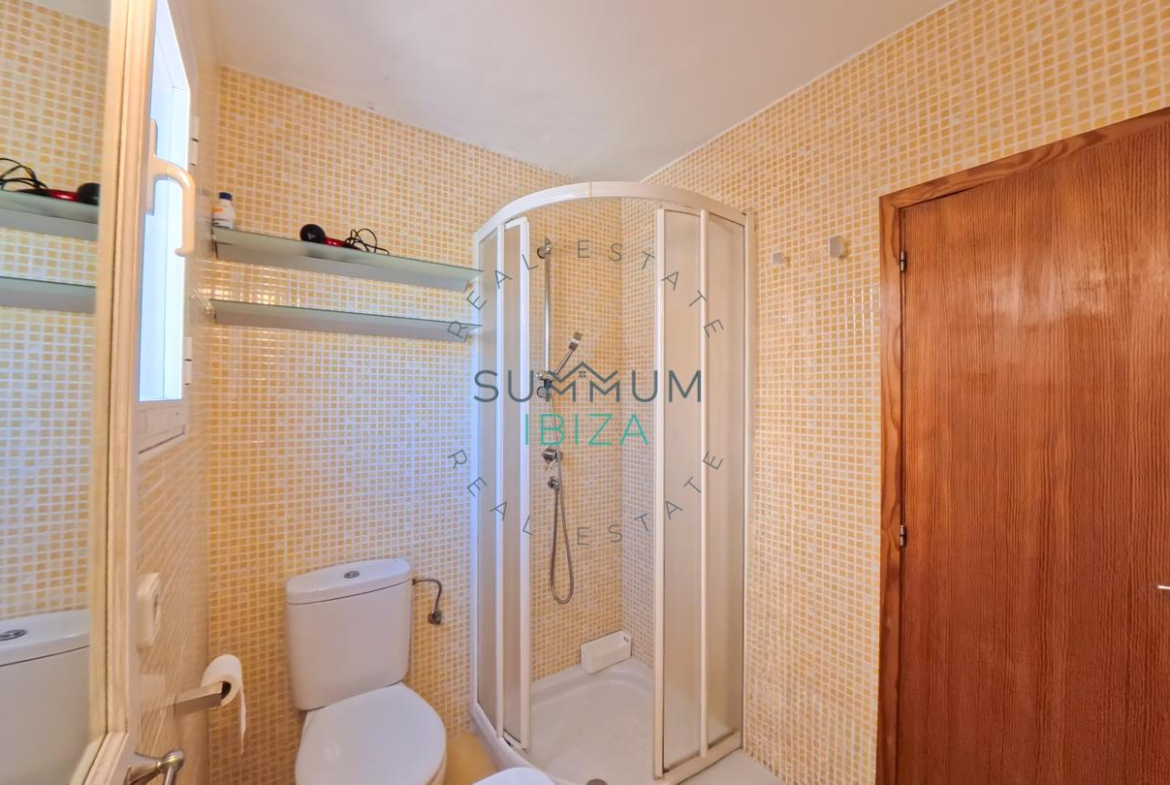 Formentera: Estudio acogedor con terraza en Es Pujols