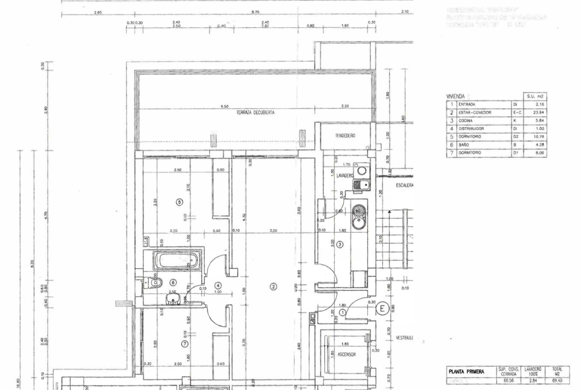 Piso 2 habitaciones, terraza y parking en Ibiza